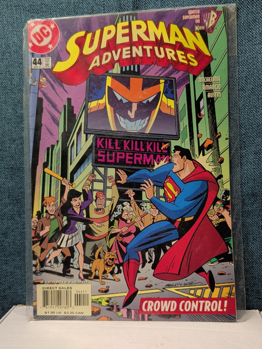 Superman Adventures #44 DC 2000 9.0 Animated Series Style | Good Condition
