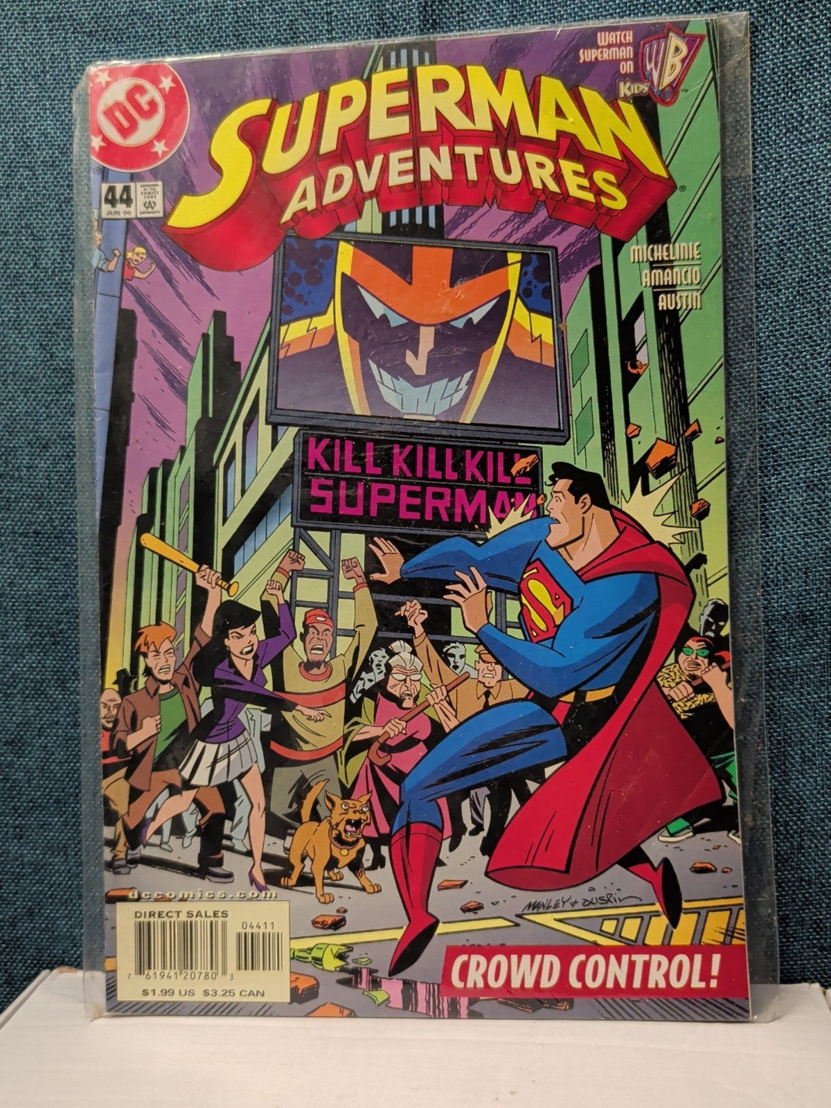 Superman Adventures #44 DC 2000 9.0 Animated Series Style | Good Condition