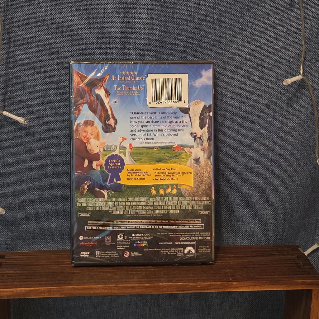 Paramount Charlotte's Web DVD Widescreen 2006