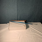 Boye Size 5 Aluminum Knitting Needle 14 Inch Single Point Teal Blue 6328 Vintage