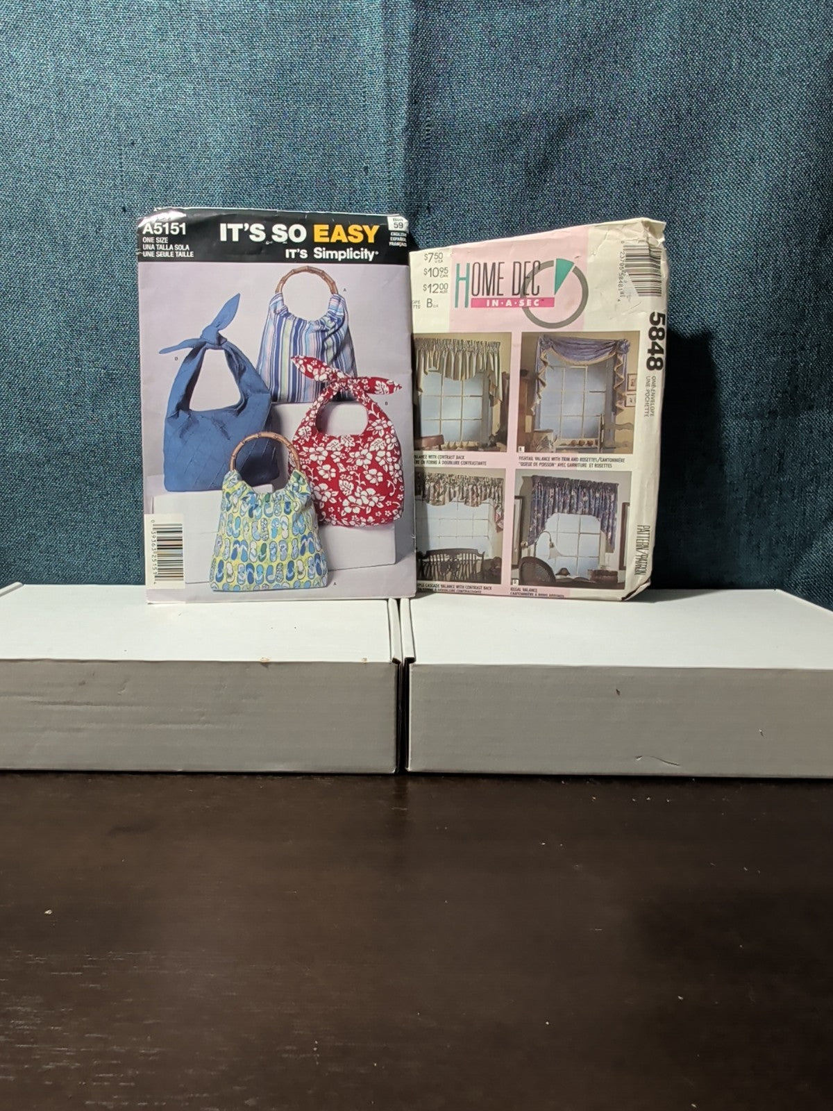 4 Sewing Patterns | Kids PJs & Retro Sweatsuits | Tote Bags | Window Valance