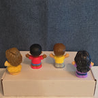 Fisher Price Little People Figures Lot of 4 Disney Belle Boy Girl Replacement