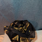 I Love Jesus Bible Black Satin Hair Bonnet Sleep Cap OS