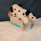 Ty Beanie Baby Dotty the Dalmatian Dog 1996 PVC Pellets Mint with Tags MWMT