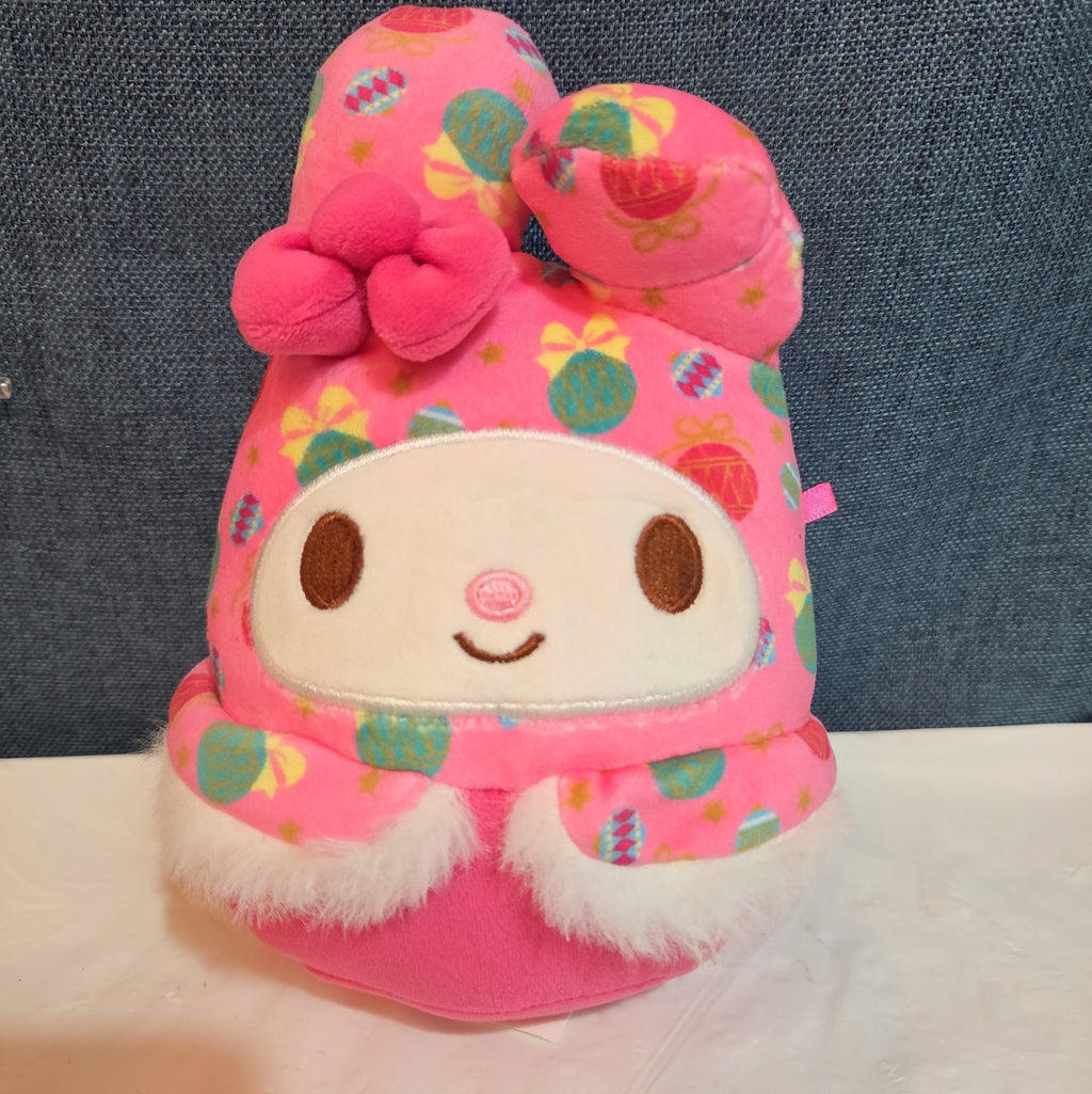 Squishmallows Sanrio My Melody Holiday Ornament Plush