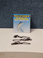Billfisher Ball Bearing Snap Swivels | Size 5 | 260 lb Test | 100% Stainless