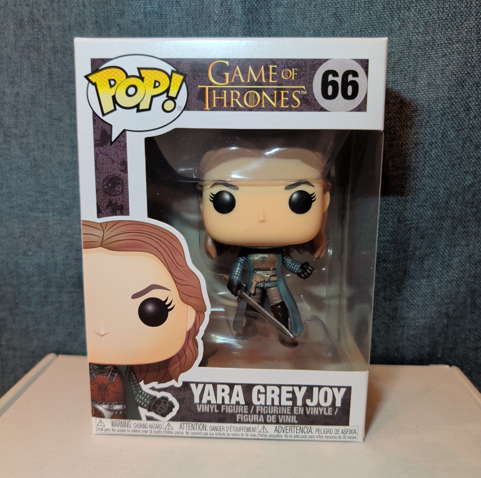 Funko Pop Game of Thrones Yara Greyjoy 66 Vaulted Vinyl Figure Case New NIB