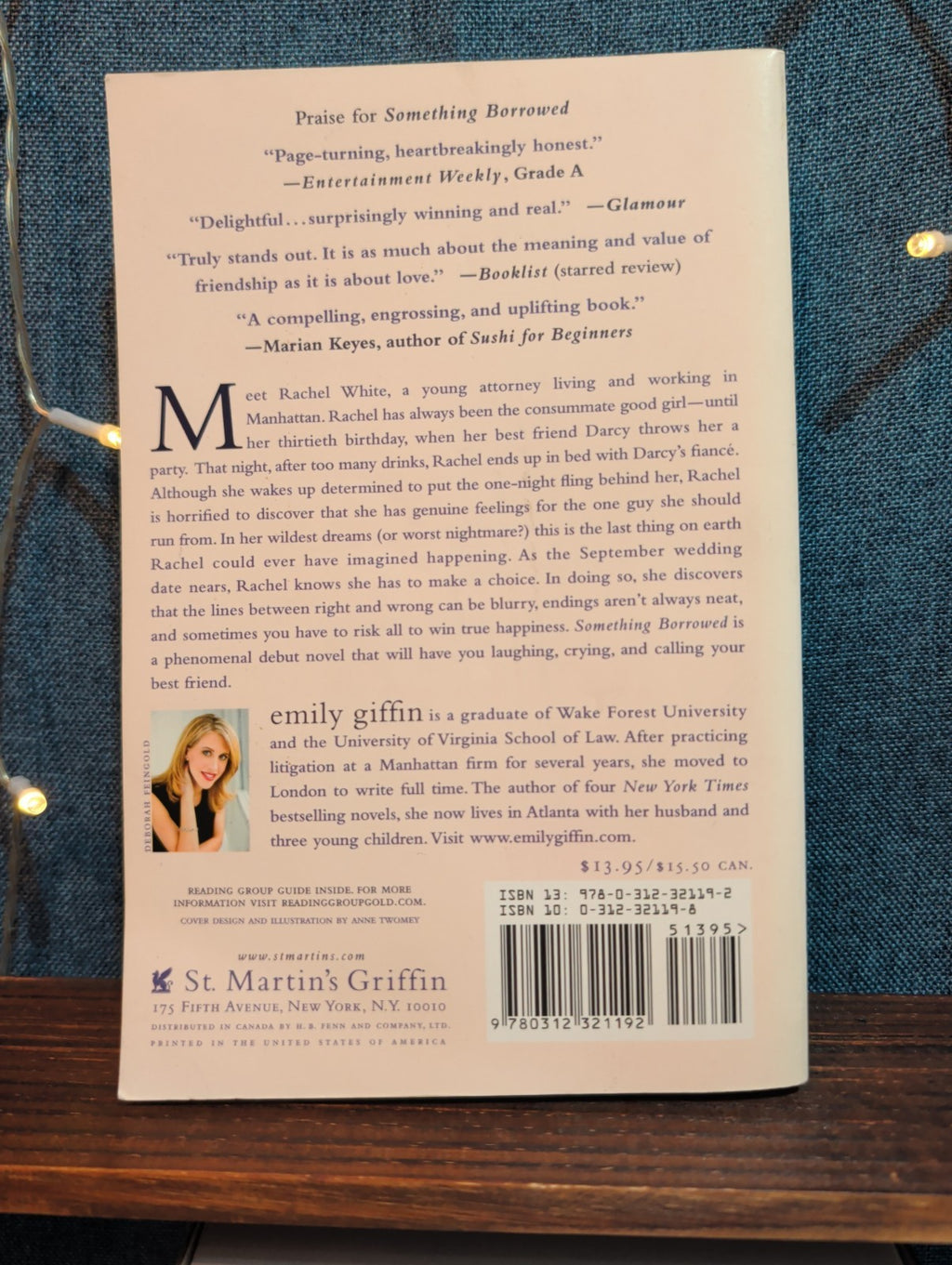 Emily Giffin Something Borrowed Paperback