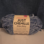 Premier Just Chenille Medley Yarn Navy Blue Lot 202 Bulky 5 Polyester