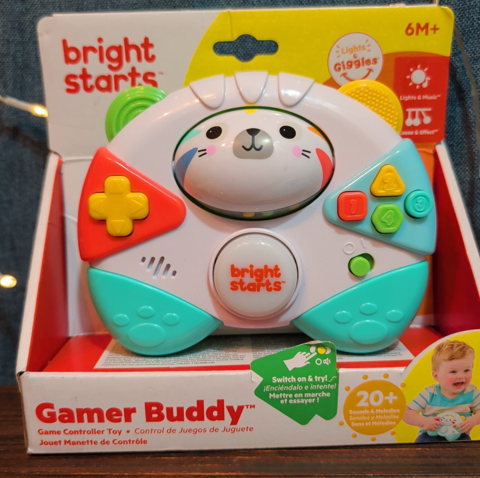 Bright Starts Gamer Buddy Baby Toy Controller