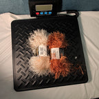 Lion Brand Fun Fur Yarn Copper & Champagne Eyelash Lot 2 Skeins 64yds Y2K NEW