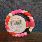 Lokai Breast Cancer Awareness Pink Silicone Bracelet Size S