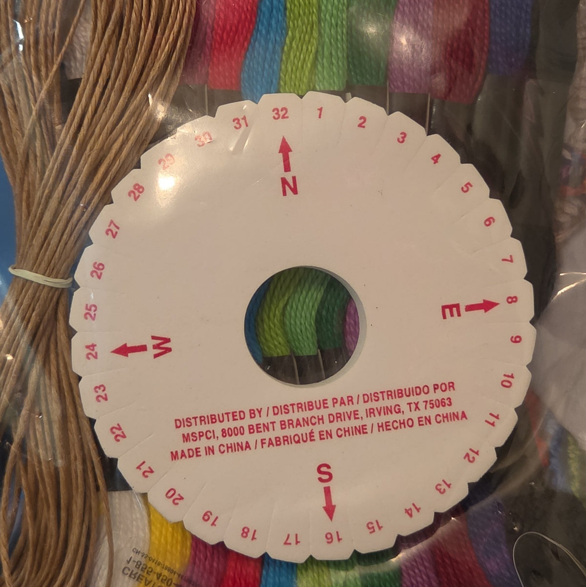 Creatology Friendship Bracelet Kit 15Pc Floss Hemp Wheel Y2K Craft