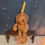 Aurora Dr Seuss Max Dog Grinch Antler Plush
