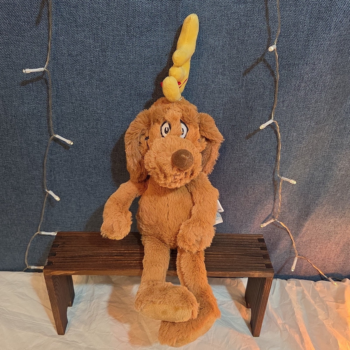 Aurora Dr Seuss Max Dog Grinch Antler Plush