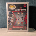 ​Funko Pop Marvel Black Widow Taskmaster #606  with Bow in Box with Protector
