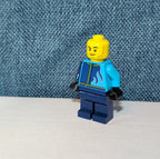 LEGO City Monster Truck Driver Minifigure cty1760 Flame Racing Jacket Loose
