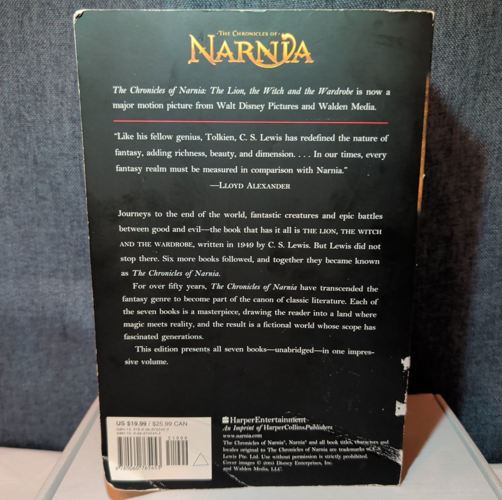 The Chronicles of Narnia Complete 7 Book Omnibus Paperback C.S. Lewis 2005
