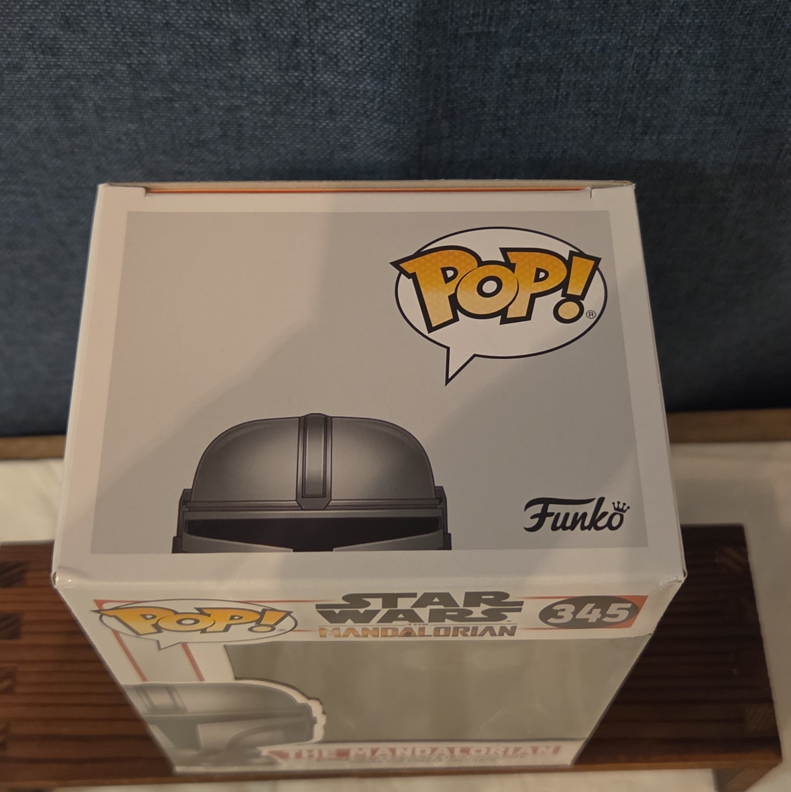 Funko Pop Star Wars The Mandalorian #345 Beskar Vinyl Figure with Protector