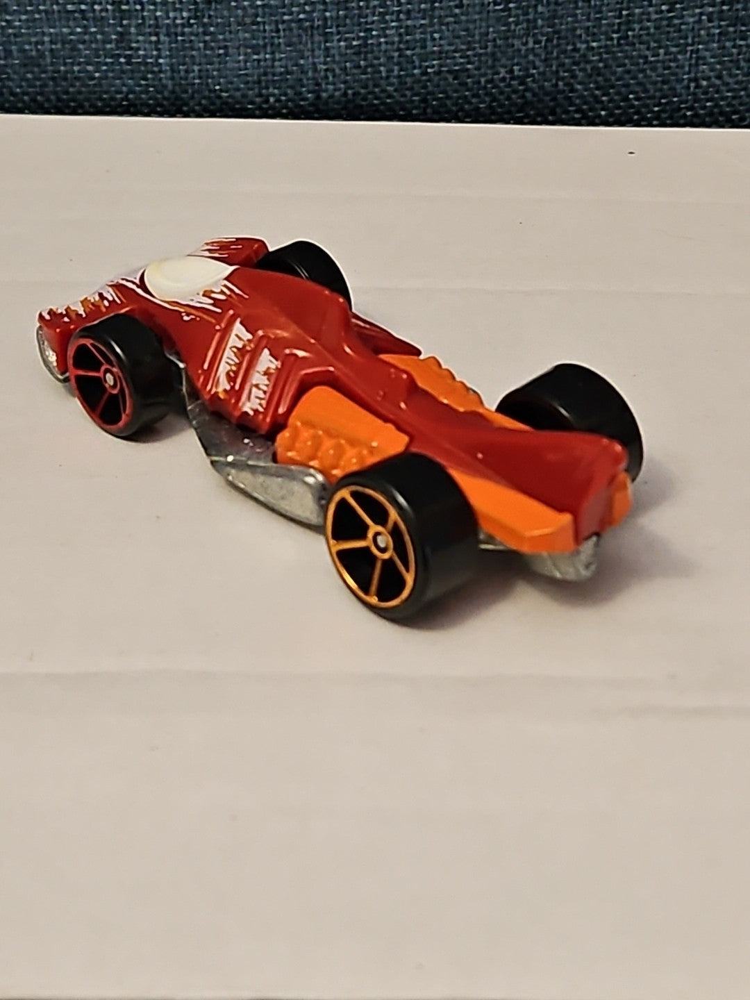 Hot Wheels Hammer Down | Red & Orange Turbine Dragster | Track Stars | Loose
