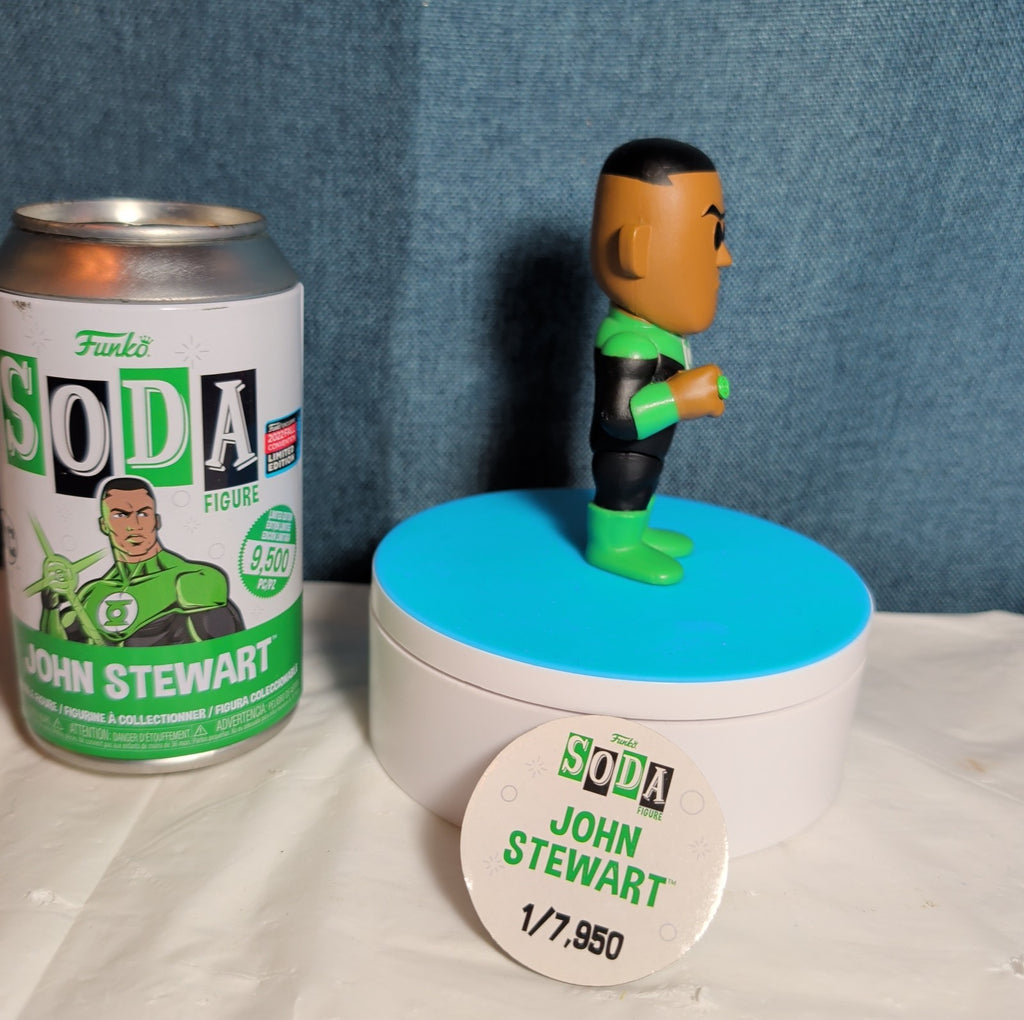 Funko Soda Green Lantern John Stewart Vinyl Figure NYCC 2022