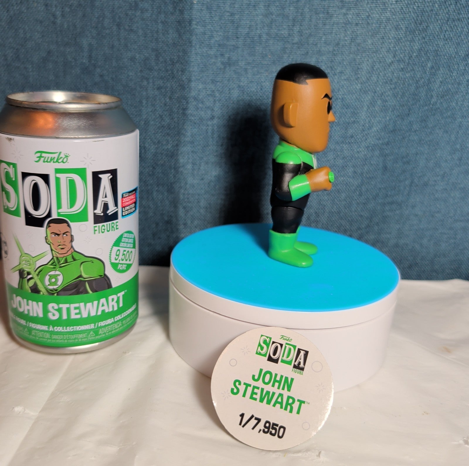 Funko Soda Green Lantern John Stewart Vinyl Figure NYCC 2022