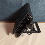 Betsey Johnson Luv Betsey Heart Quilted Wallet Y2K Goth