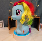 Hasbro My Little Pony Rainbow Dash 9" Glitter Wings Sitting 2018