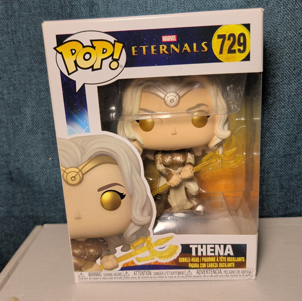 Funko POP! : Marvel Eternals #729 - Thena New in Box with Protector