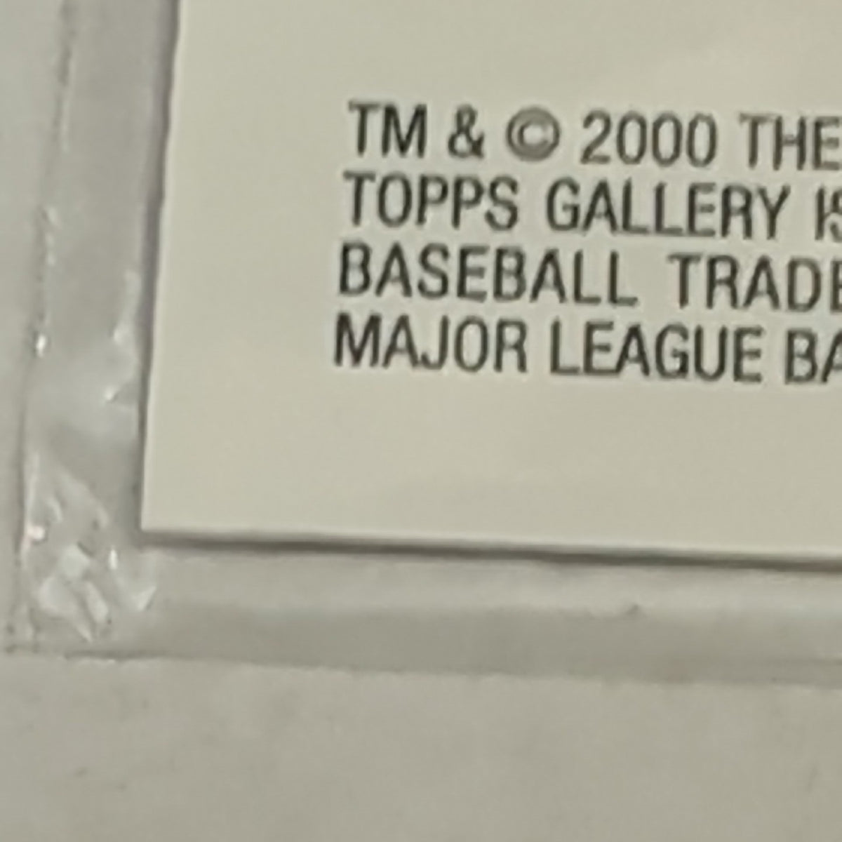 2000 Topps Gallery Masters of the Game Mark McGwire #101 Cardinals Insert