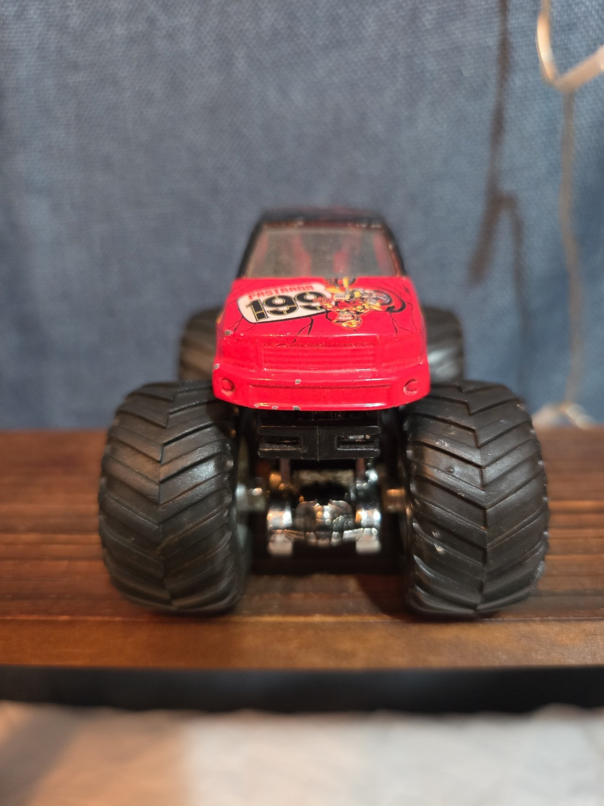 Hot Wheels Pastrana 1999 Monster Jam Red Diecast