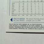 2000 Topps Gallery Rusty Greer #4 Texas Rangers Canvas Texture Baseball Card