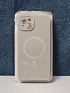 iPhone 14 Plus Case MagSafe Magnetic | Stone Beige Silicone | New