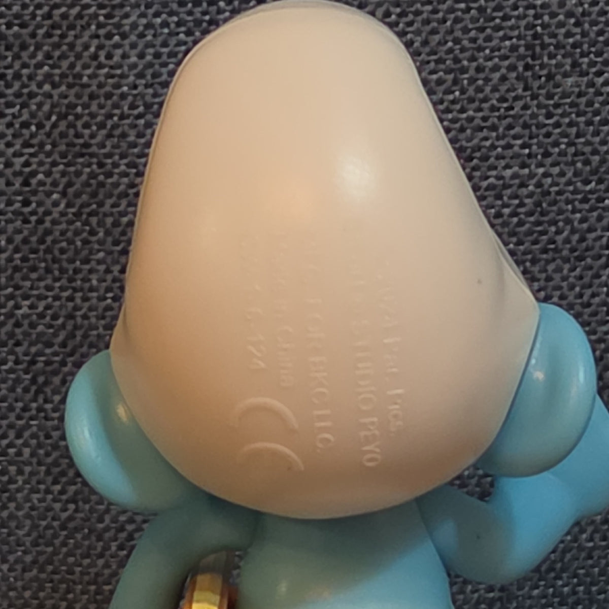 Peyo BKC Brainy Smurf PVC Figure 2024 Nostalgic Cartoon Toy