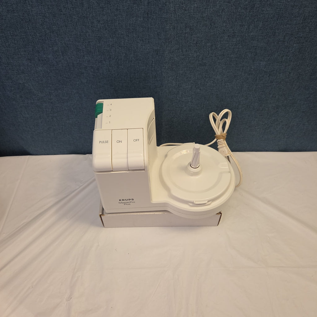 KRUPS MasterPro Plus Food Processor Replacement Motor Base Type 704 White Tested