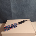 Blue Floral Phone Lanyard Quick Release Detachable Strap Loop