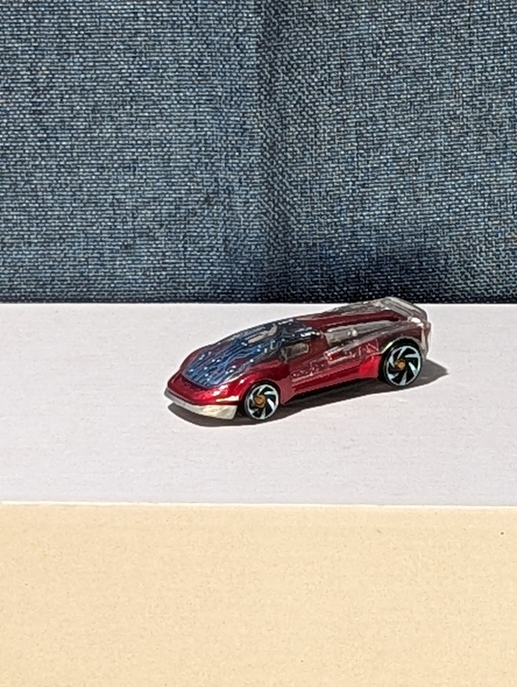Hot Wheels El Viento (Dark Red) 2007 All Stars | Loose Diecast Larry Wood Design
