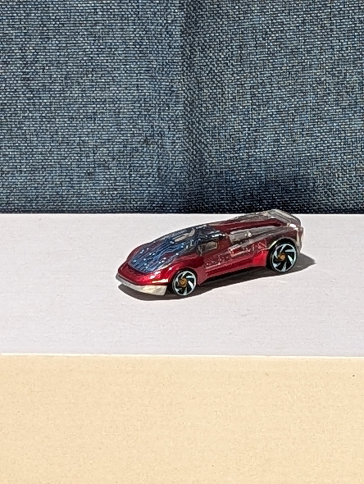 Hot Wheels El Viento (Dark Red) 2007 All Stars | Loose Diecast Larry Wood Design