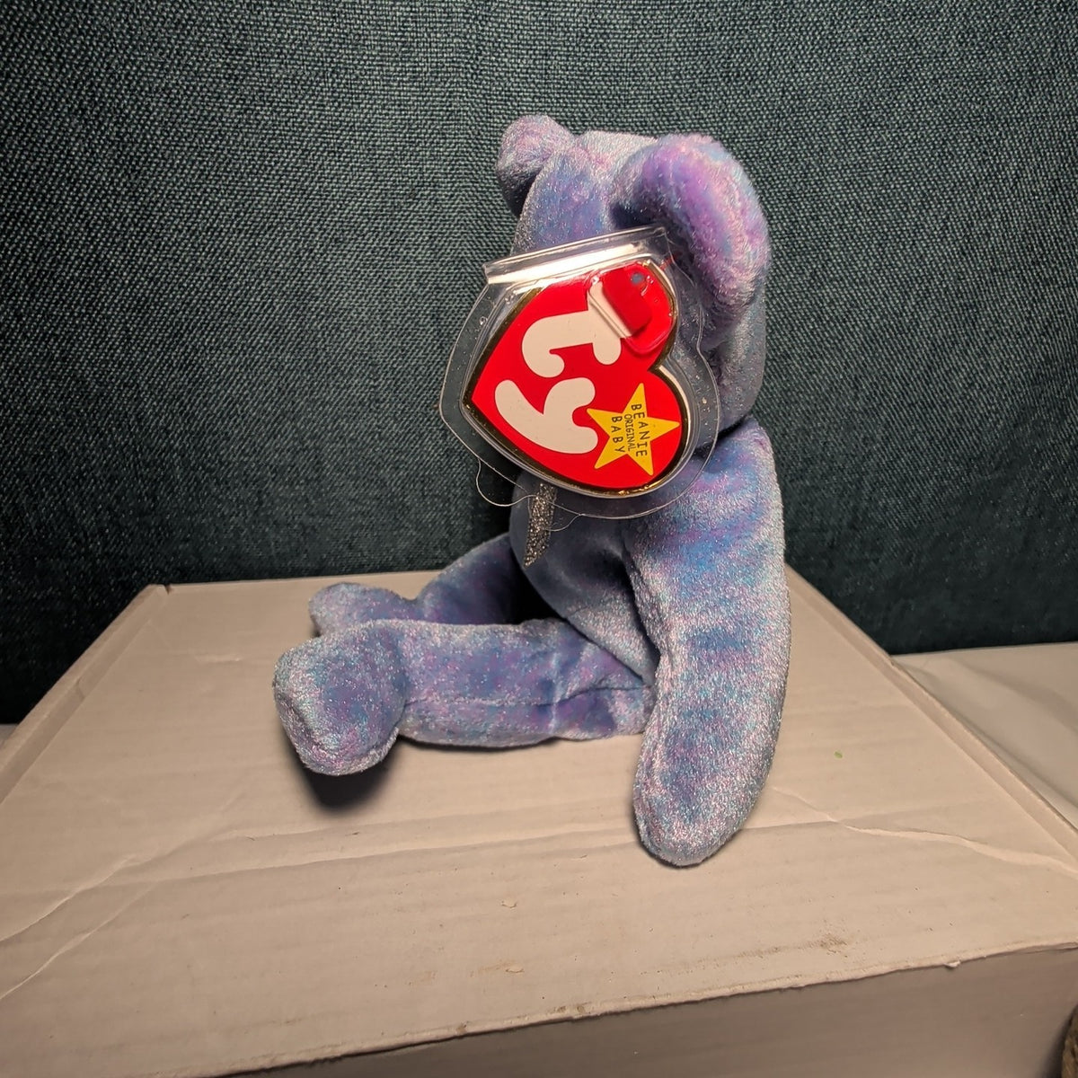 Clubby II Ty Beanie Baby 1999 Retired Official Club Bear MWMT w/ Tag Protector