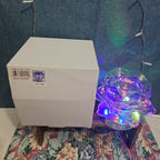 Flower Touch Lamp Glass Oil Warmer Multicolor