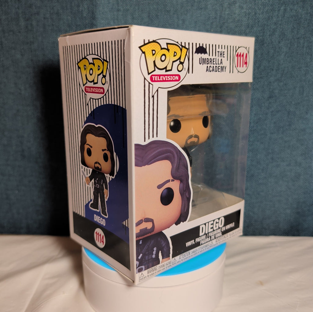 Funko Pop Television Umbrella Academy Diego 1114 Vinyl Figure in Box w Protector