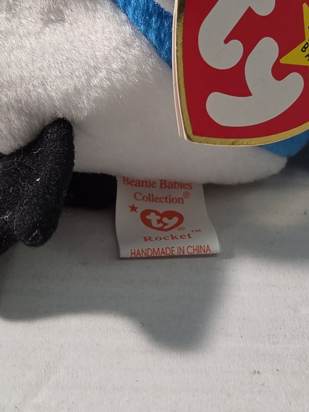 Ty Beanie Baby Rocket the Blue Jay Set Standard & Teenie Beanie 1998 NWT Bird