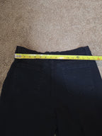 Gloria Vanderbilt Amanda Black Jeans 14p Stretch Denim High Rise Tapered Used