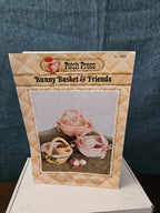 Vintage 1982 Patch Press Pattern 356B| Bunny Basket & Friends