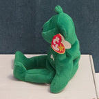 Ty Beanie Baby Erin the Bear 1997 Retired MWMT P.E. Pellets Irish Green Clover