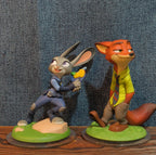 Disney Infinity 3.0 Zootopia Judy Hopps Nick Wilde 2 Figure Lot PVC Loose