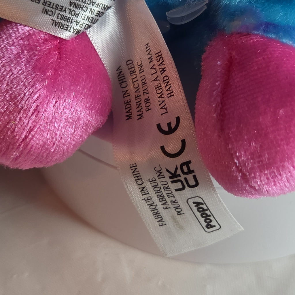 Zuru CoCo Surprise Neon Cone Poppy The Dog Blue & Pink Plush W/ Surprise Inside