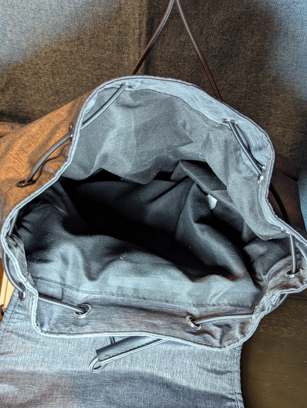 CALIA by Carrie Underwood Backpack Rucksack | Heather Grey Gym Bag | Drawstring