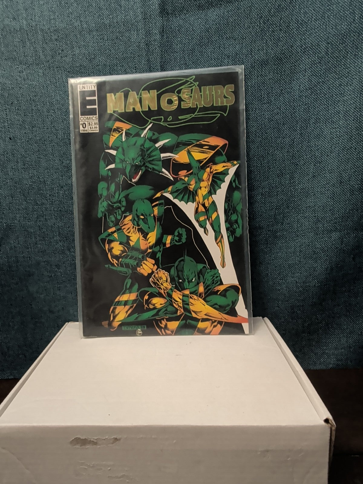 Manosaurs #0 Entity Comics 1993