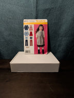 Simplicity 0313 Girls Wardrobe Pattern Sz 3-8 Jumper Vest Top Pants Uncut 2874
